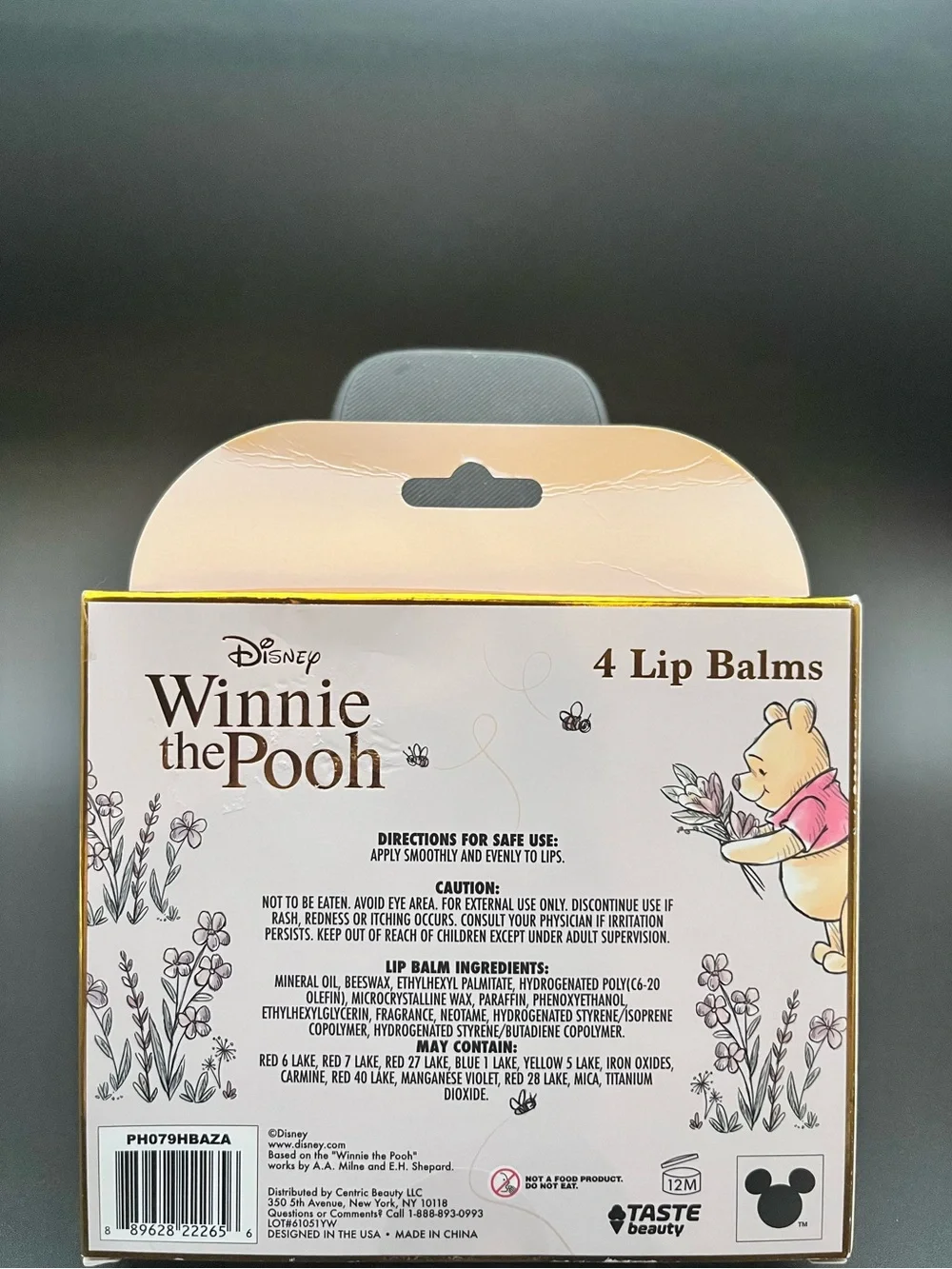 WINNIE THE POOH Lip Balm Bundle